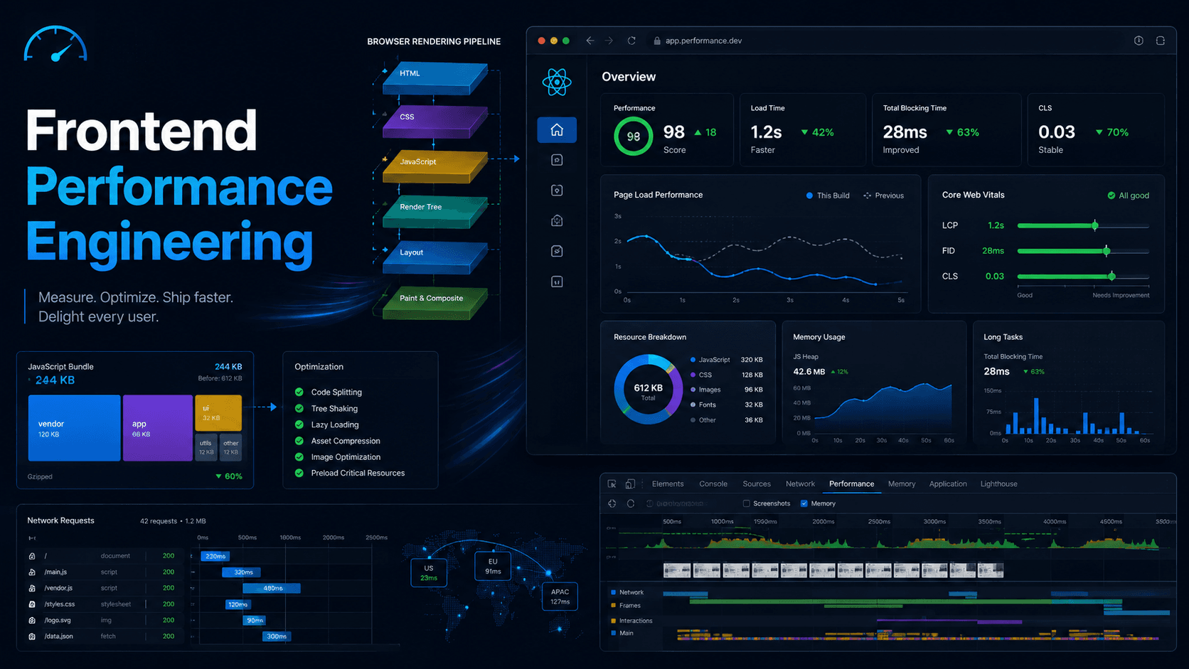 Frontend Performance Engineering: Advanced Guide for Frontend Engineers
